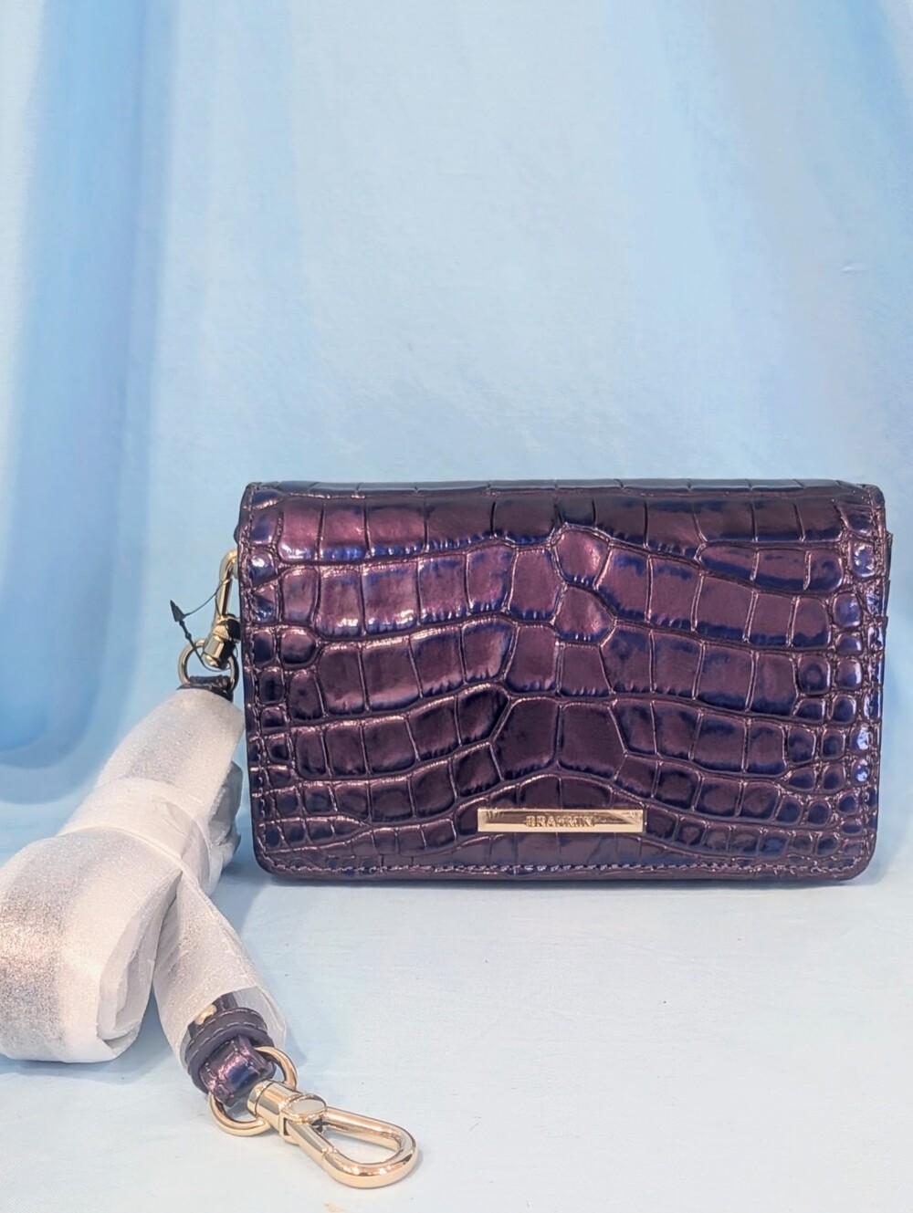 🔷 NWOT Brahmin Minuette in Purple Acro